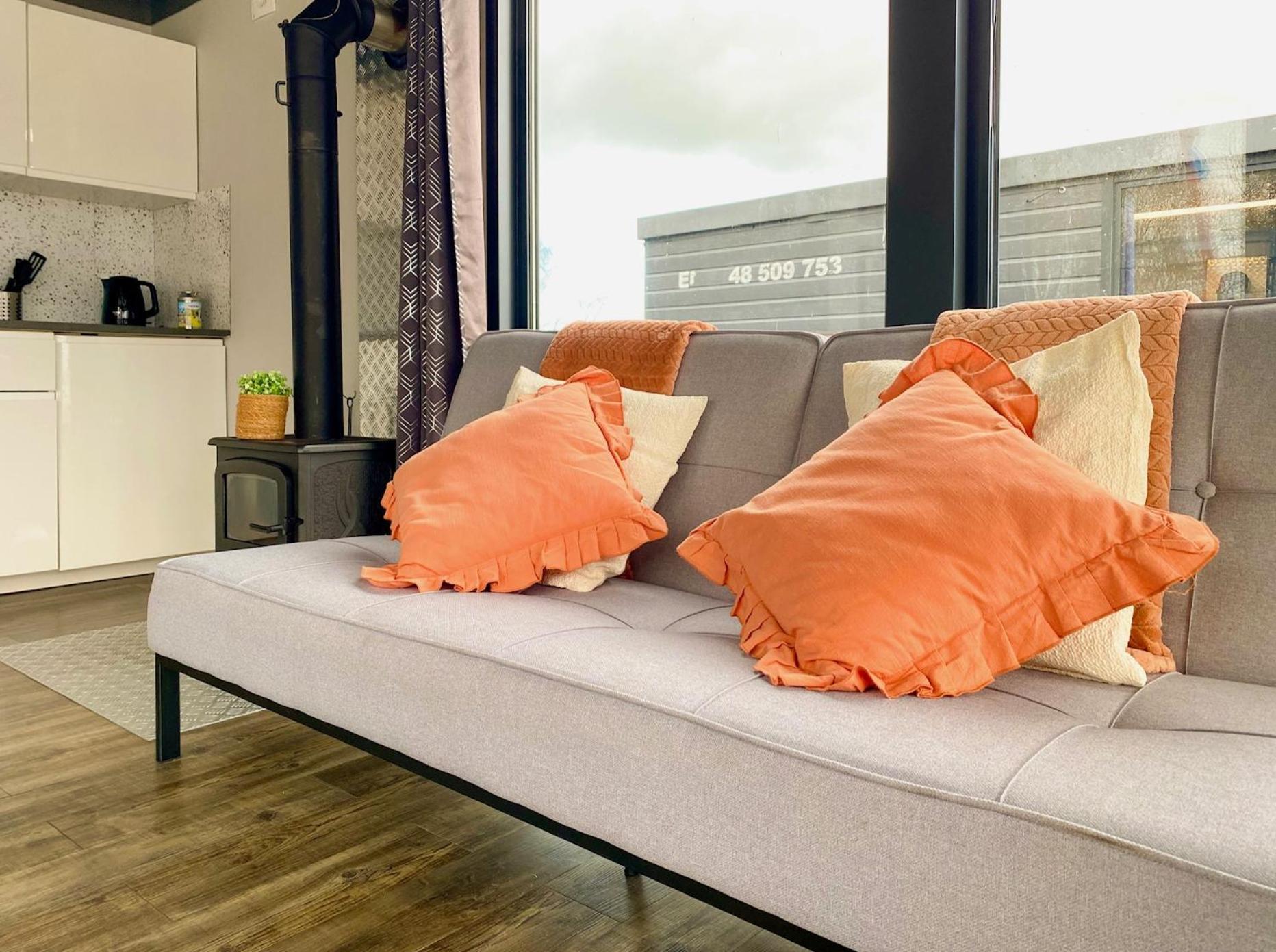 Houseboat Orange Sneekermeer Offingawier Exteriör bild